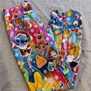 Disney Kid Leggings Holiday  Size 6